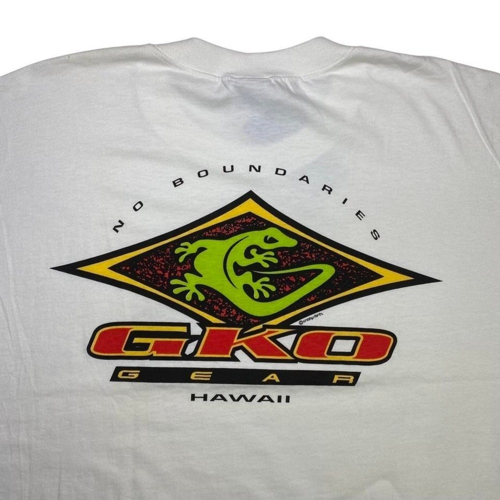 Vintage 90s GKO Gear Hawaii x Crazy Shirts shirt‎